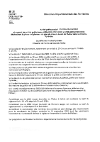 Arreté préfectorial abrogeant la phase Vigilance (affiché le 24/09/2024