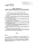 Modification PLUi – Arrêté ouverture enquête publique (affiché le 24/06/2025)