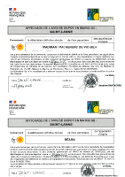 Avis de dépôt en Mairie Modification AOC (affiché le 17/06/2025)
