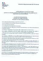 Sécheresse! Arrêté préfectorial concernant l’usage de l’eau potable. (Affiché le 14/08/2025)