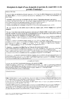 Récipissé de dépôt de demande de permis d construire (affiché le 05/07/2025)