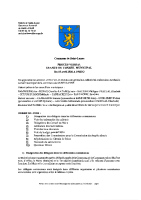 PV du Conseil Municipal du 15/04/2026 (affiché le 21/04/2026)