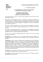 Arrété concernant le vison d’Europe (Affiche le 30/06/2026)